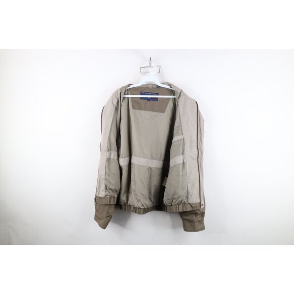 Vintage 90s Members Only Mens Large Faded Full Zip Windbreaker Bomber Jacket - Picture 13 of 16